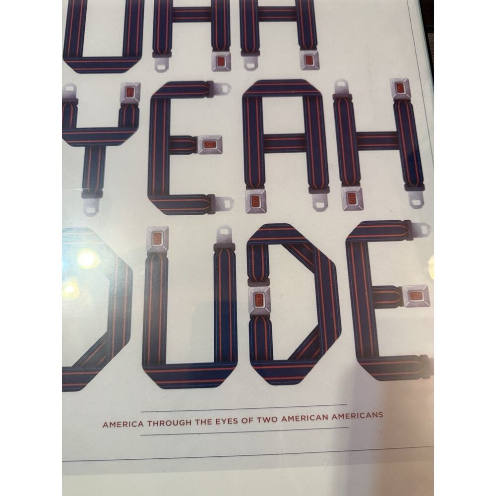 Rare Uhh Yeah Dude Podcast Posters Set 3 Framed 2016 SF Sketchfest Toronto UYD - Picture 11 of 14